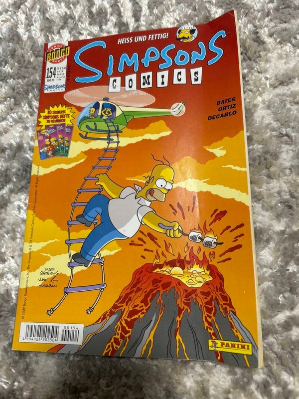 Simpson Comic 154