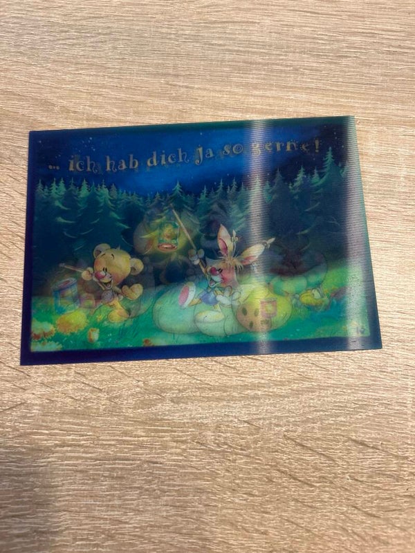 Diddl Wackelbildkarte Nr.13d