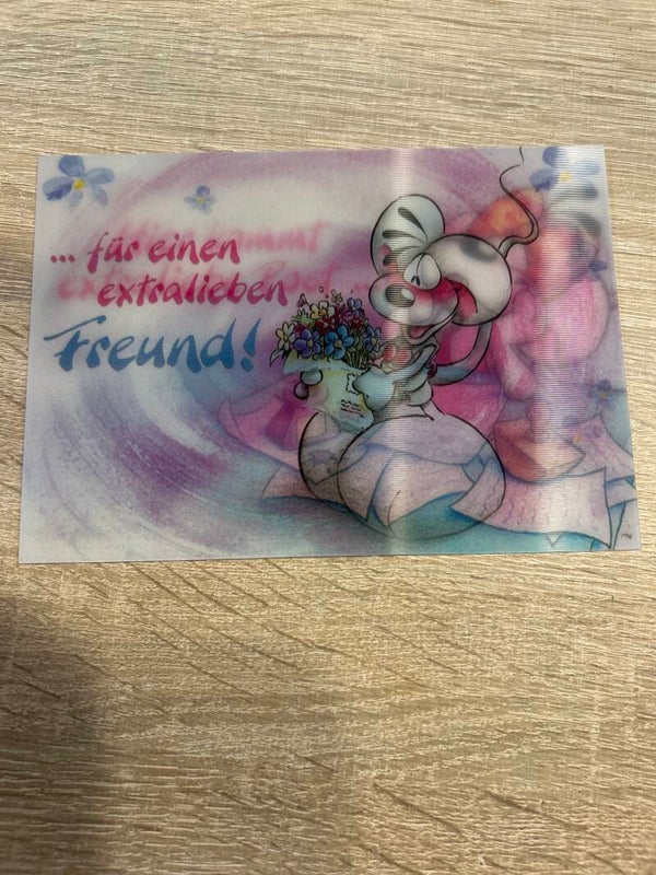 Diddl Wackelbildkarte Nr.2c
