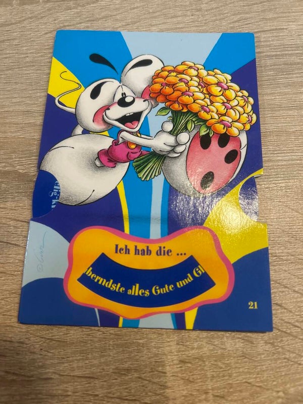 Diddl Drehscheibenpostkarte Nr.21c