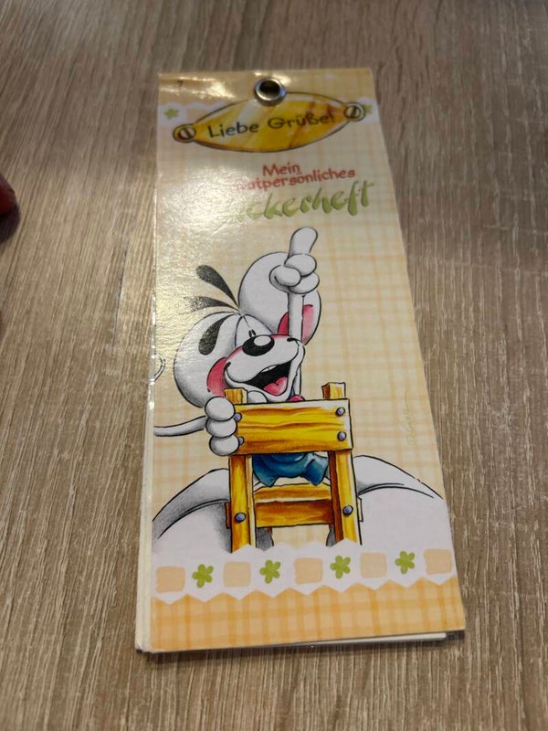 Diddl Stickerheft Liebe Grüße