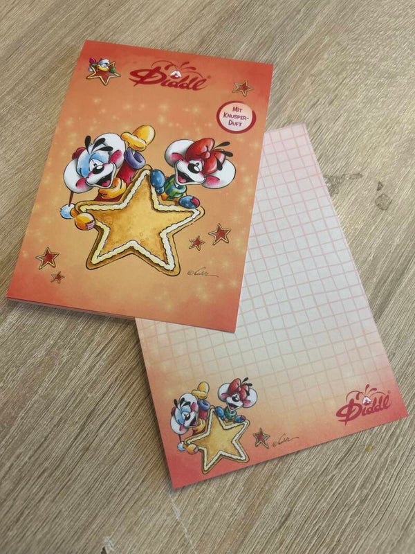 Diddl Block Weihnachtskollektion A6 Blatt