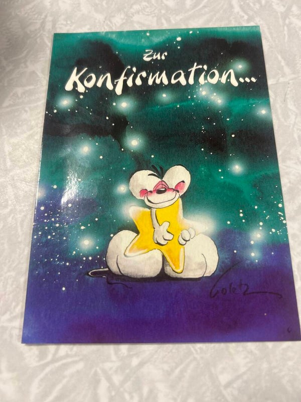 Diddl Klappgrußkarte Nr. 6