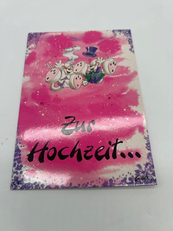 Diddl Hochzeit Klappkarte