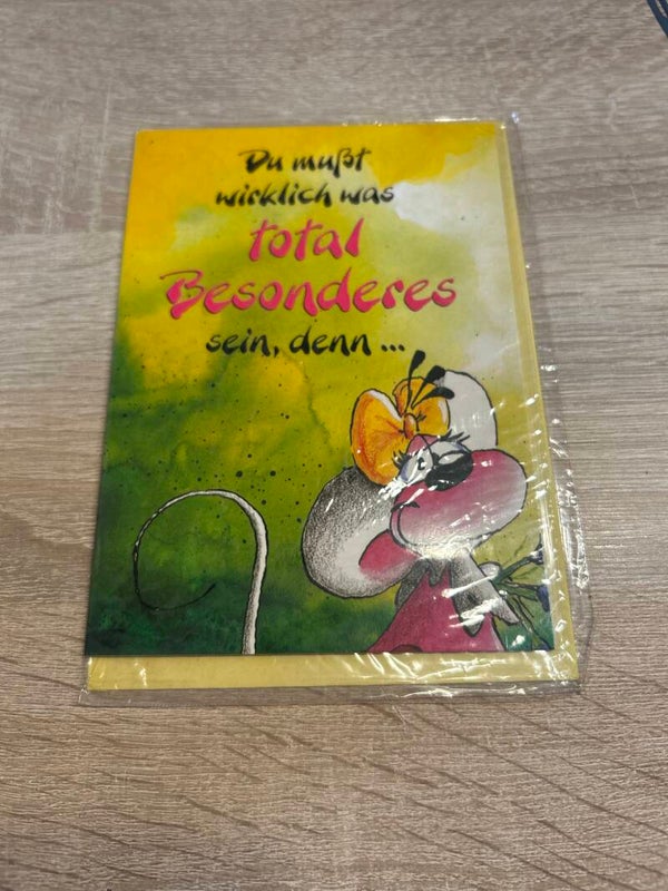Diddl Klappkarte OVP Nr.22