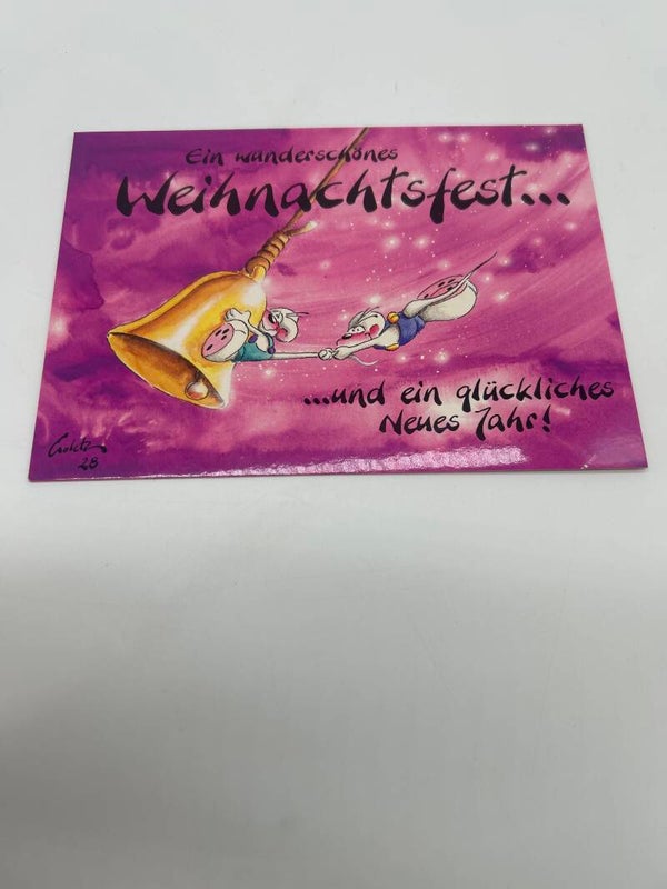 Diddl Weihnacht Klappkarte Nr.28