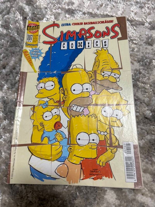 Simpson Comic 107