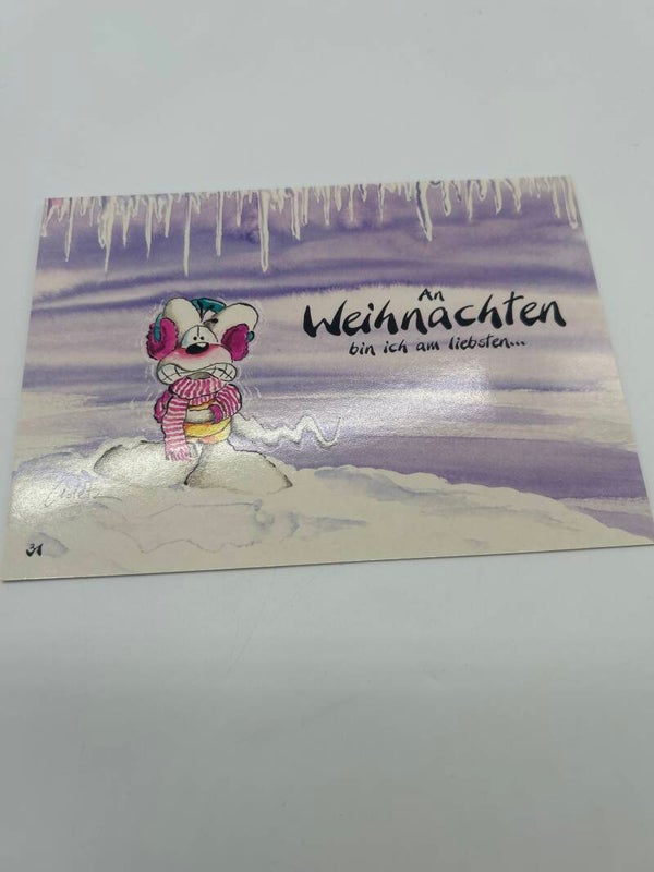Diddl Weihnacht Klappkarte Nr.31