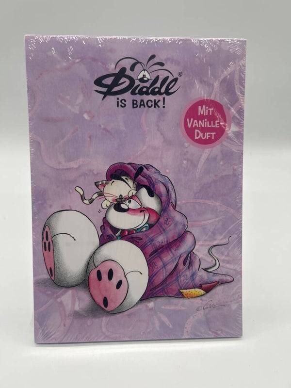 Diddl is Back Block A5 OVP Vanille Duft