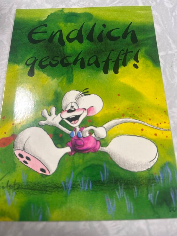 Diddl Klappgrußkarte Nr. 50