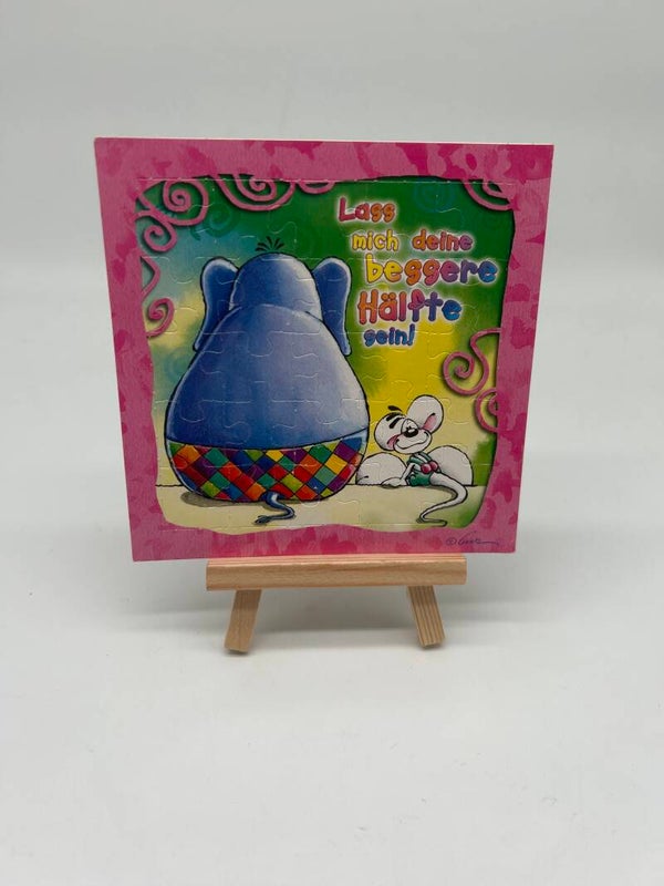 Diddl Puzzlekarte