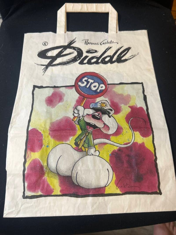 Diddl Tüte mit Henkel A7