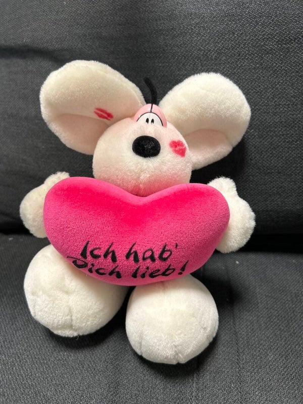Diddl Maus mit Herz