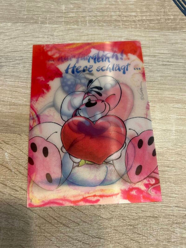 Diddl Wackelbildkarte Nr.9b