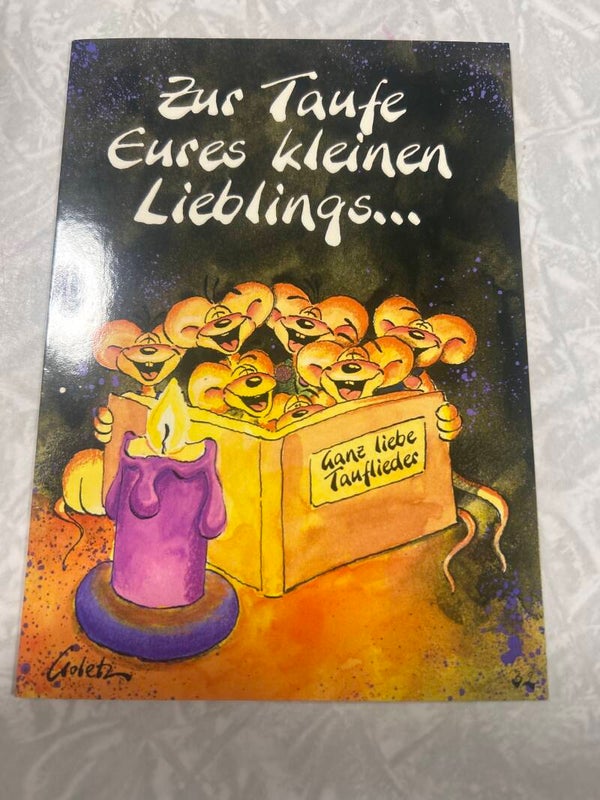Diddl Klappgrußkarte Nr. 32