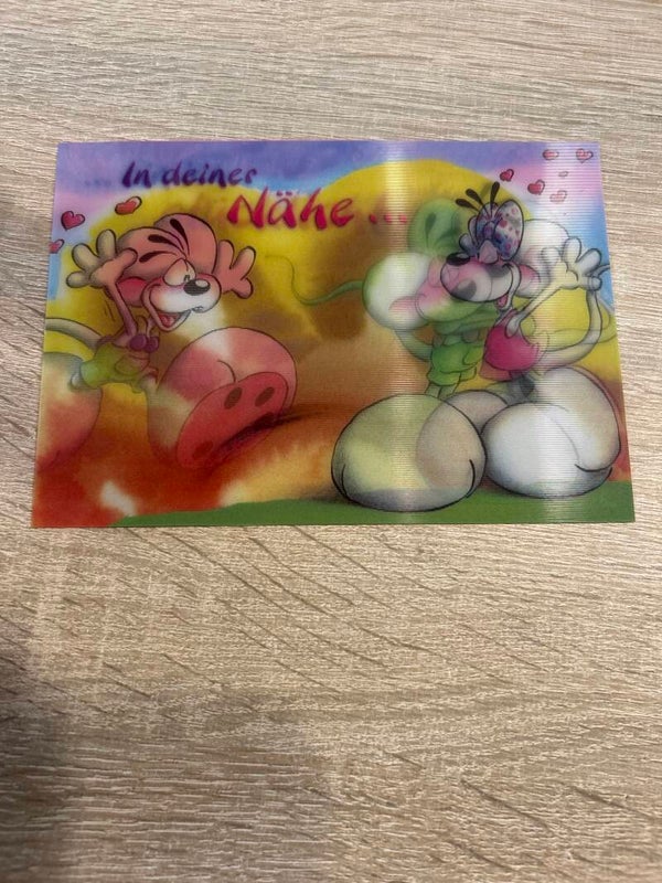 Diddl Wackelbildkarte Nr.12b