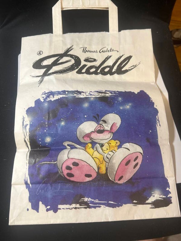 Diddl Tüte mit Henkel A7