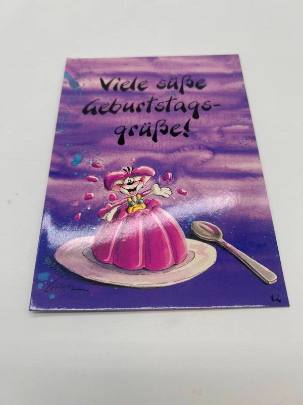 Diddl Geburtstagsklappkarte Nr. 12