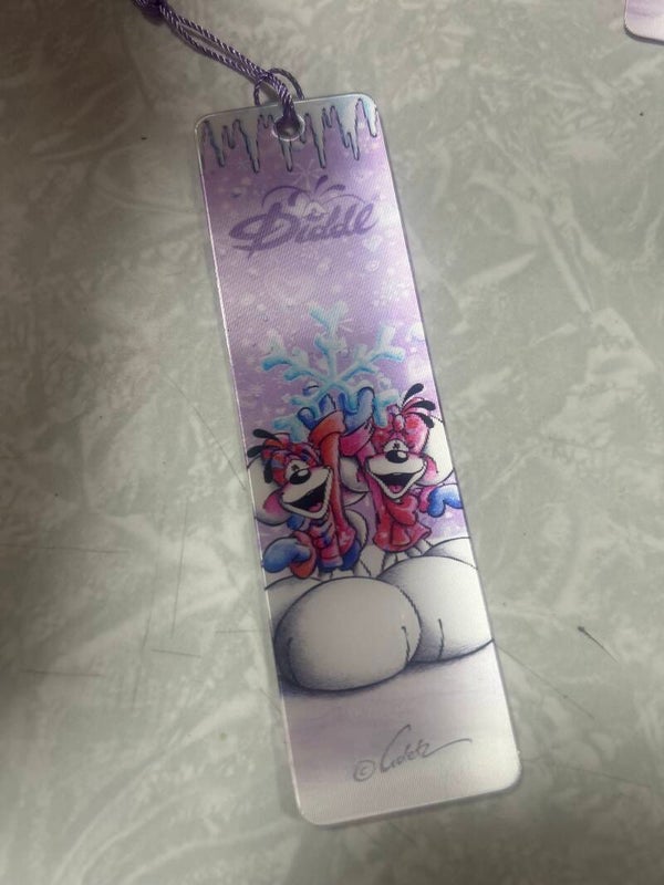Diddl Winterkollektion Lesezeichen 3D