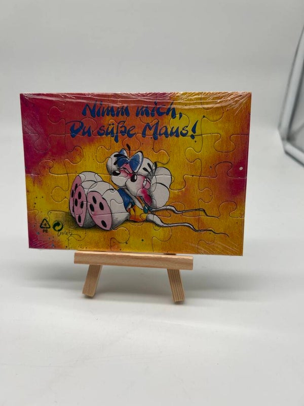 Diddl Puzzlekarte in OVP