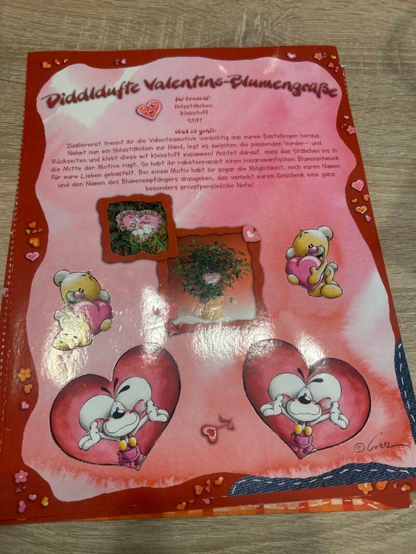 Diddl Valentins Blumengrüße
