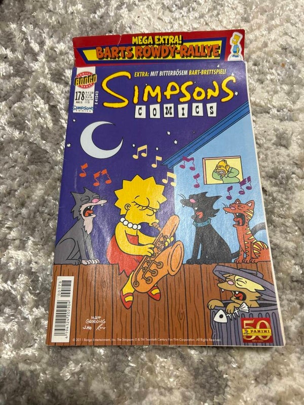 Simpson Comic 178 mit Extra