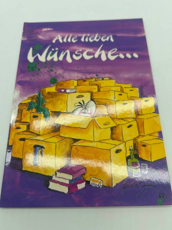 Diddl Spruch Klapppostkarte Nr.55