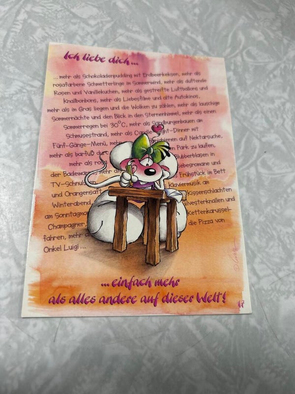 Diddl Postkarte