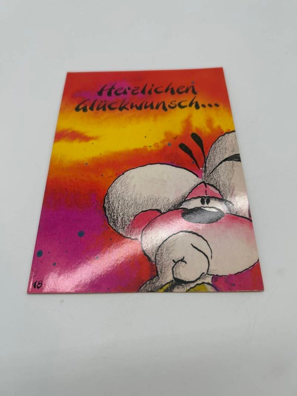 Diddl Geburtstagsklappkarten Nr.18
