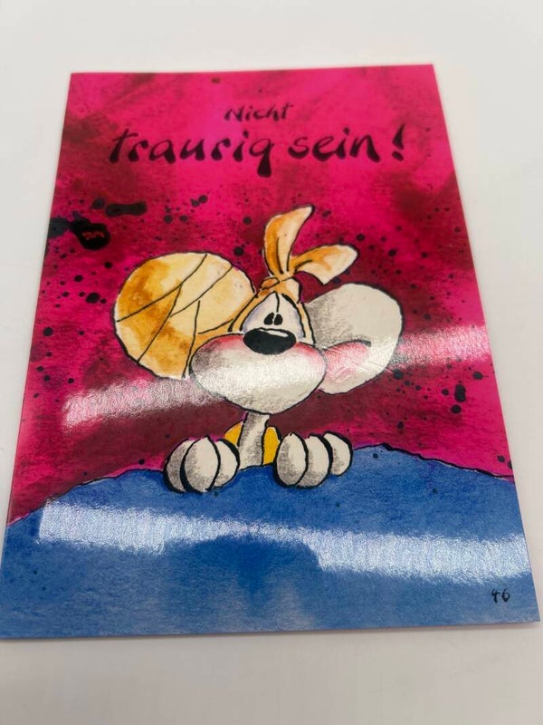 Diddl Spruch Klapppostkarte Nr.46