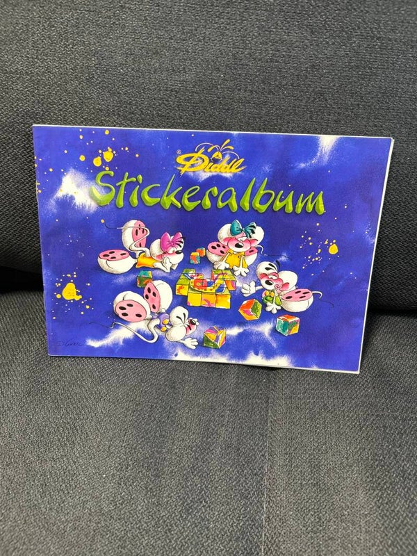 Diddl Stickeralbum blau