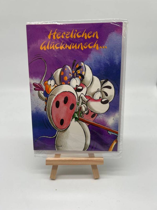 Diddl Klappkarte OVP