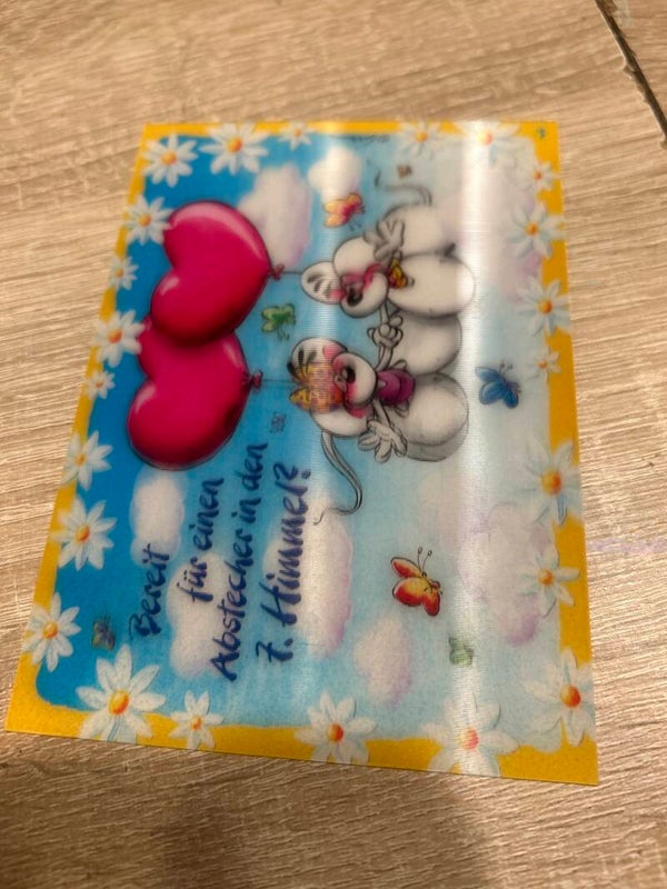 Diddl Wackelbildpostkarte Nr.26b