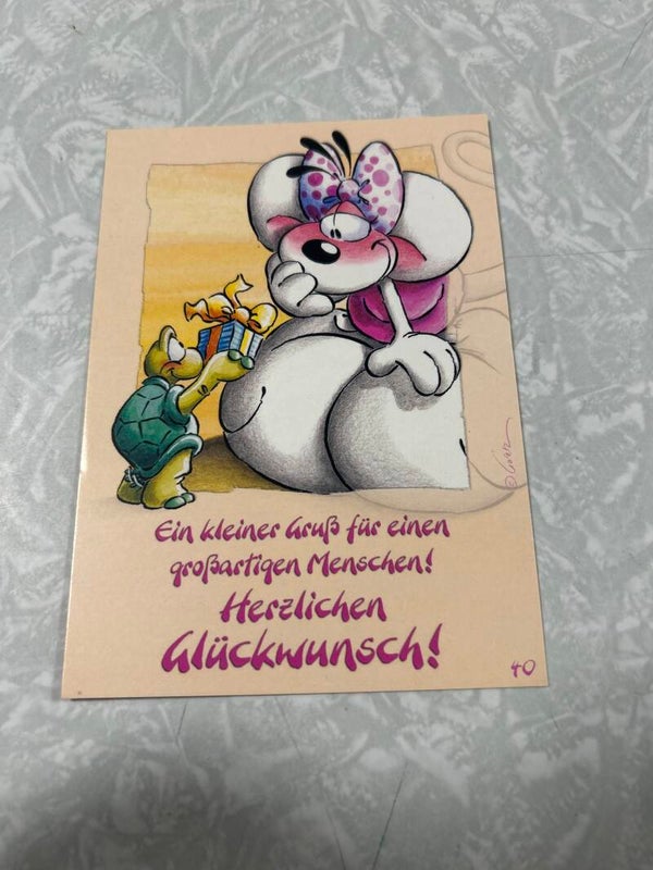 Diddl Reibeduftkarte