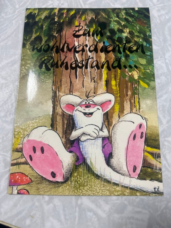 Diddl Klappgrußkarte Nr. 47