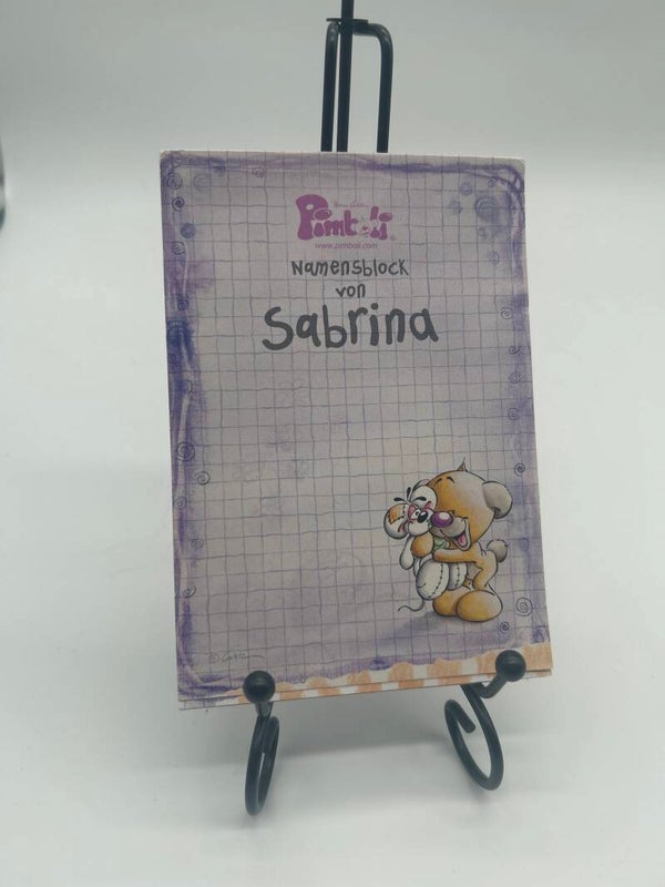 Pimboli Namensblock A6