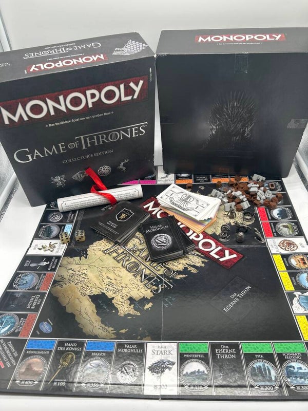 Game of Thrones Monopoly Collector Edition