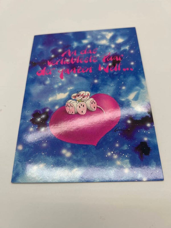 Diddl Hochzeit Klappkarte Nr. 19