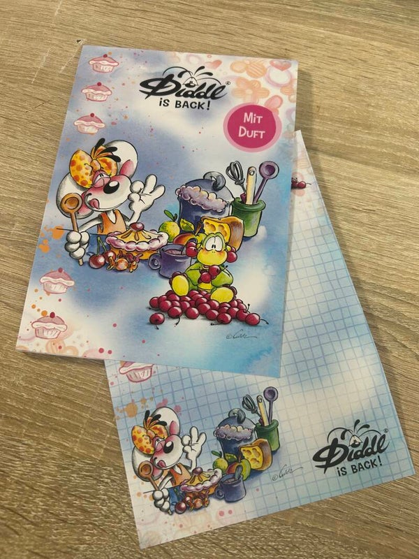 Diddl Geburtstagskollektion Block A5 Blatt