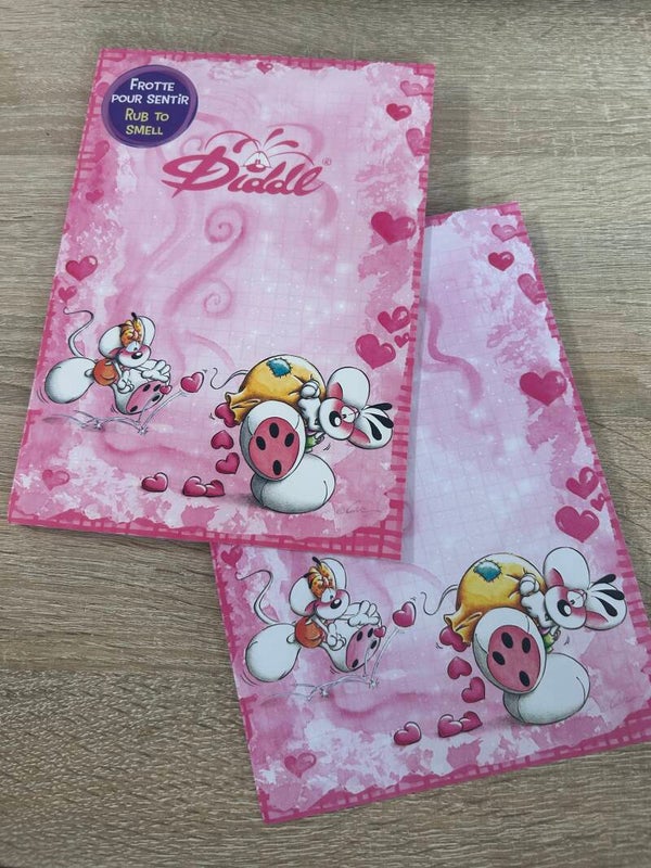Diddl Herzkollektion A5 Block Blatt