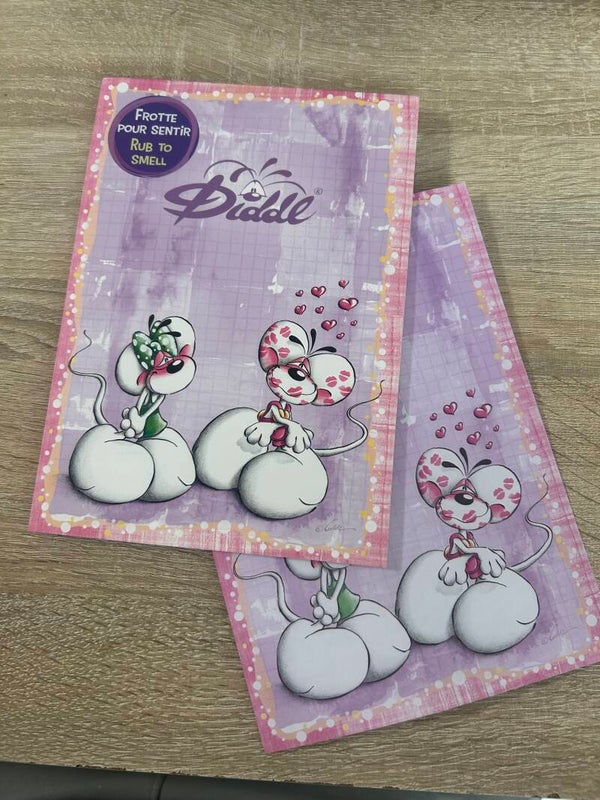 Diddl Herzkollektion A5 Block Blatt