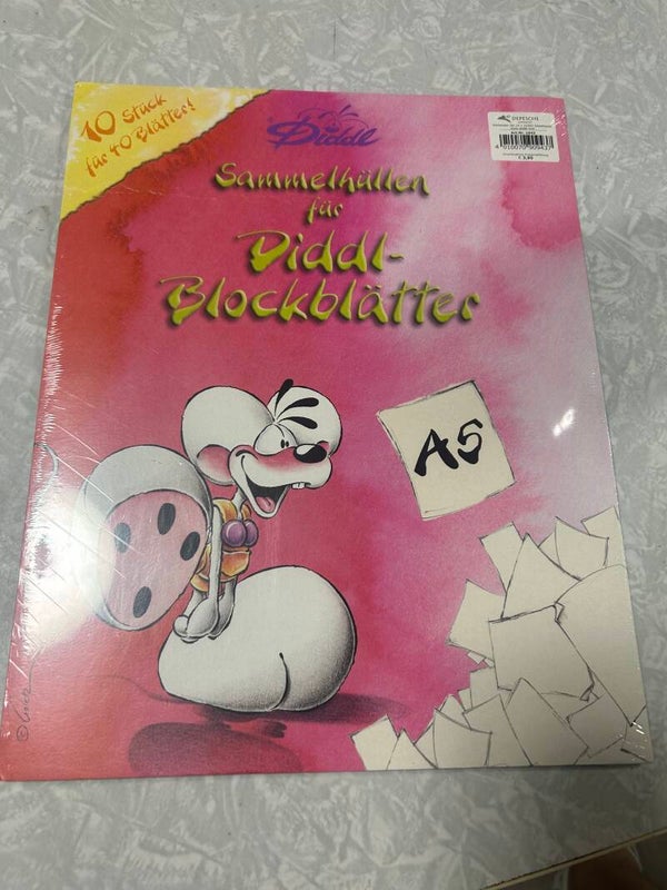 Diddl Sammelhüllen A5 Blätter OVP