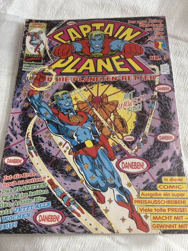 Captain Planet Comic Nr.5
