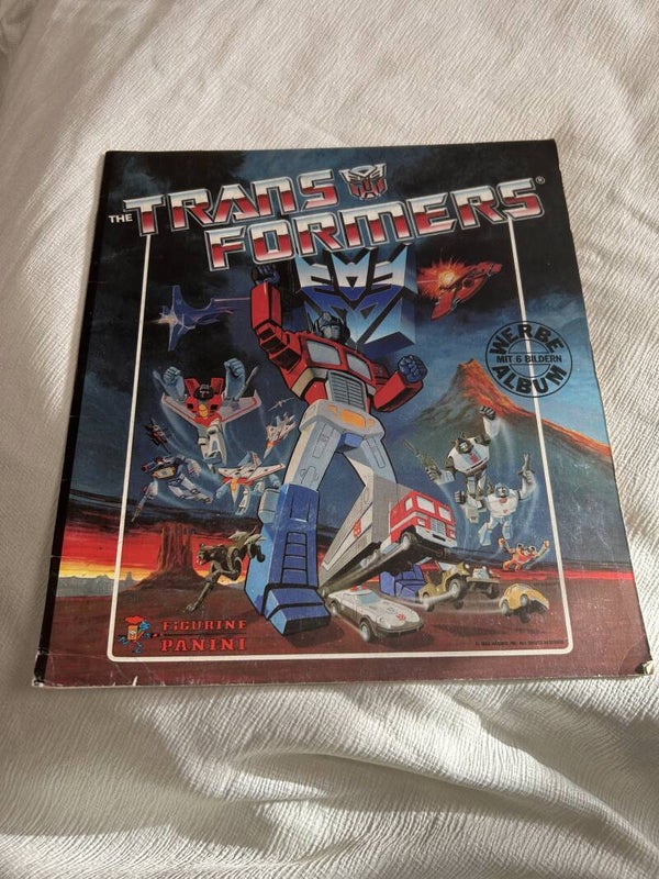 Panini Transformer Stickeralbum