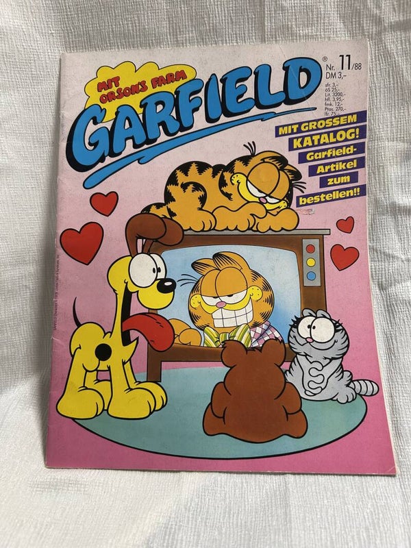 Garfield Comic Nr. 11/88