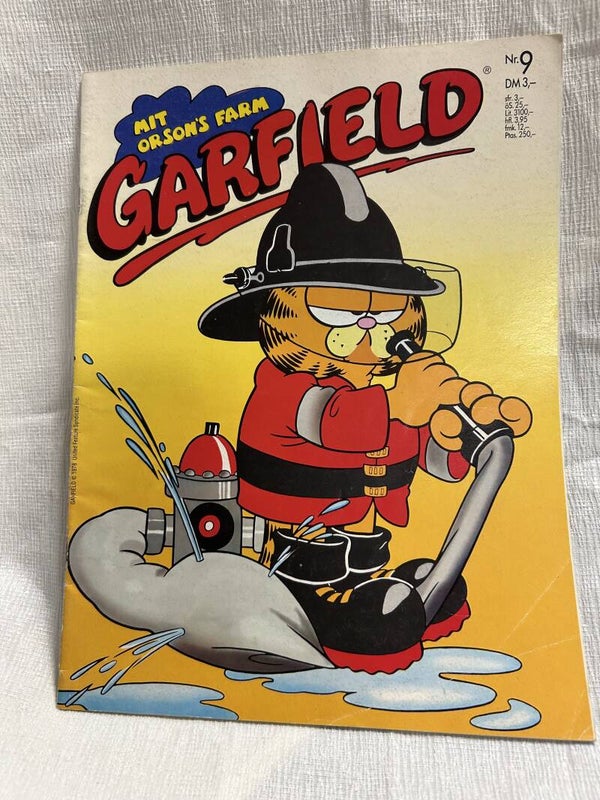 Garfield Comic Nr. 09/88