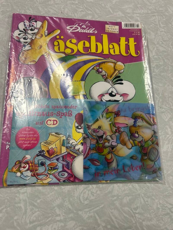 Diddl Käseblatt Nr. 10/2007