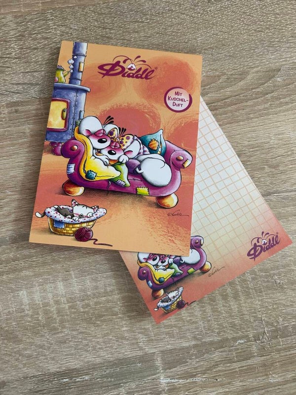 Diddl Weihnachtskollektion Blockblatt A6