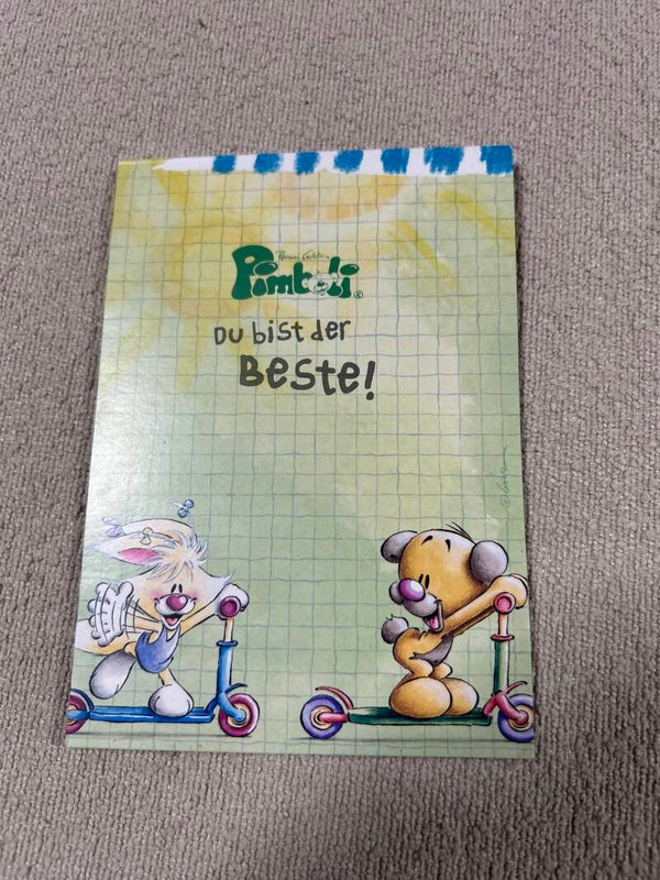 Pimboli Block A6 Du bist der Beste