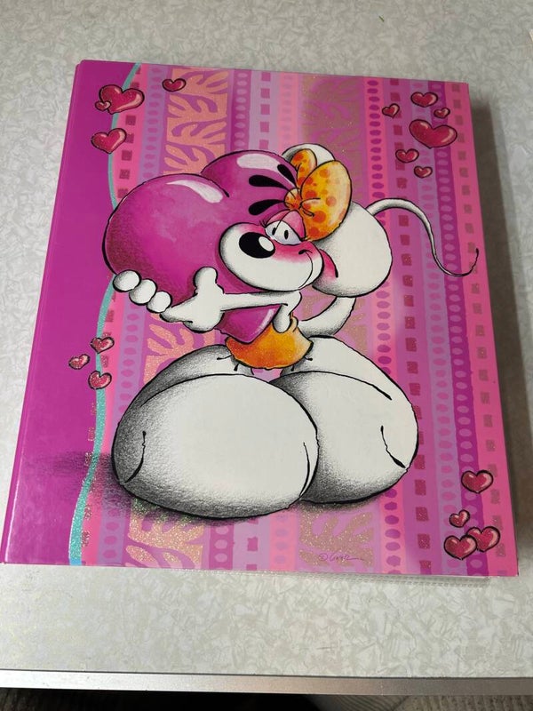 Diddl gefüllter Ordner